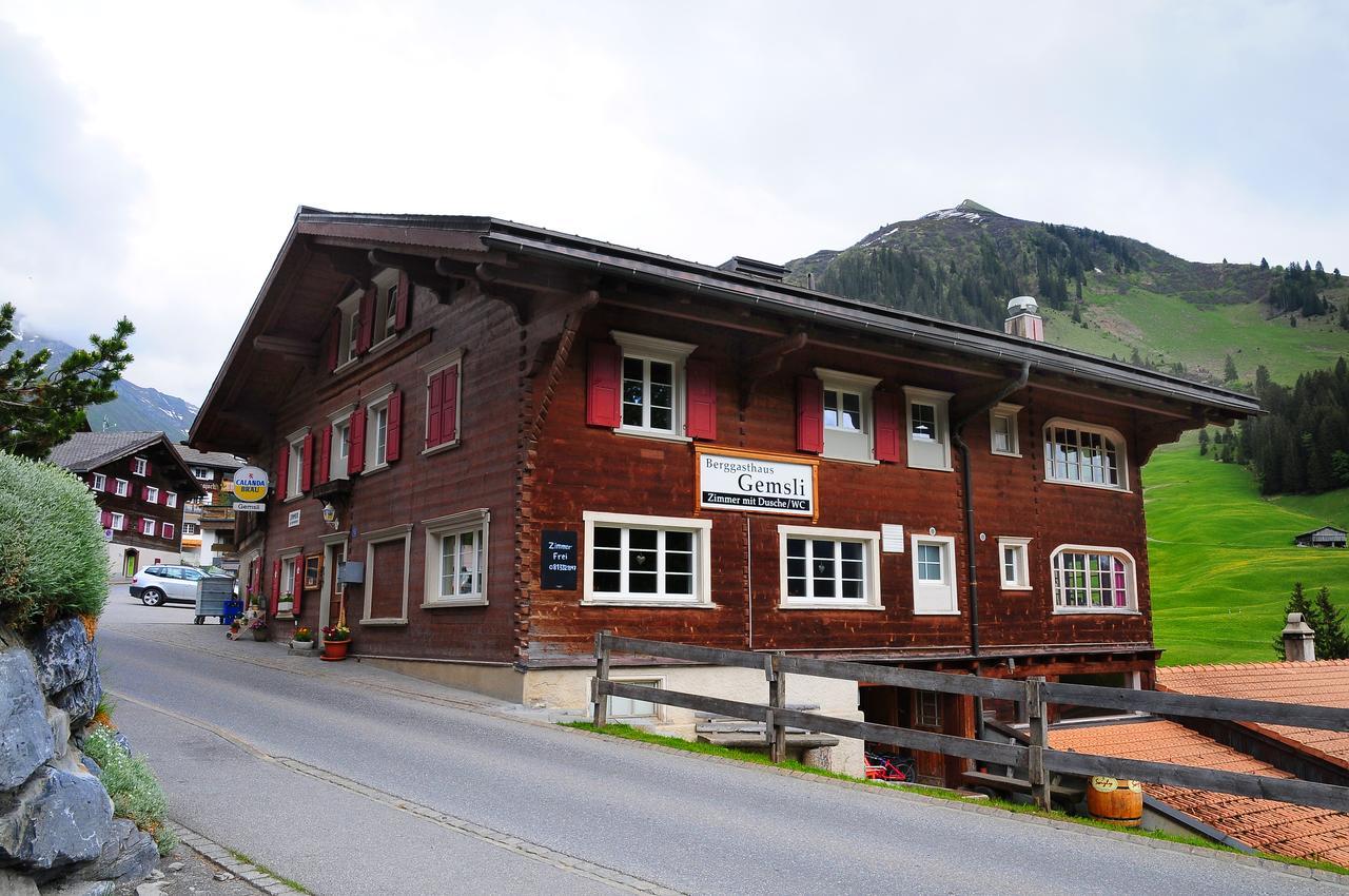Sankt Antönien Berggasthaus Gemsli מראה חיצוני תמונה